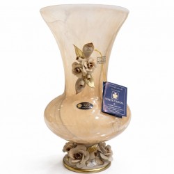WHİTE CRİSTAL MİELE MURANO VAZO 38 CM