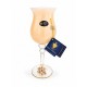 WHİTE CRİSTAL AMBER MURANO ŞAMDAN 40 CM