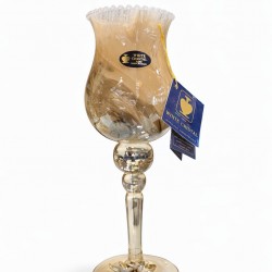 WHİTE CRİSTAL MİELE MURANO ŞAMDAN 32 CM