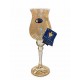 WHİTE CRİSTAL CAPPUCİNO MURANO ŞAMDAN 32 CM WHİTE CRİSTAL CAPPUCİNO MURANO ŞAMDAN 32 CM