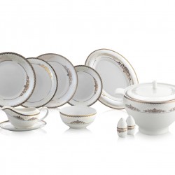 Royal London Rıchmond Bone China 86.Parça Yemek Takımı 