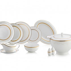 Royal London Hampton Bone China 86.Parça Yemek Takımı 