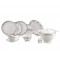 Royal London  Beverley Bone China 86.Parça Yemek Takımı 
