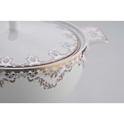 Royal London  Beverley Bone China 86.Parça Yemek Takımı 