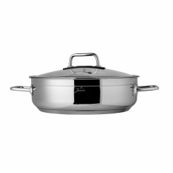 Jumbo Modena 26 cm Paslanmaz Çelik Basık Tencere