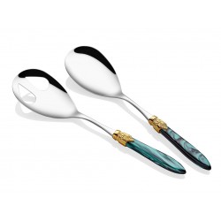 Rivadossi Laura Ring Yeşil Salata 2'li Servis Seti Rivadossi Laura Ring Yeşil Salata 2'li Servis Seti